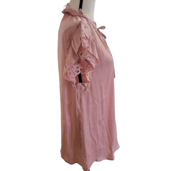 NWT Adyson Parker in pink blush size 1X blouse - Picture 3 of 6